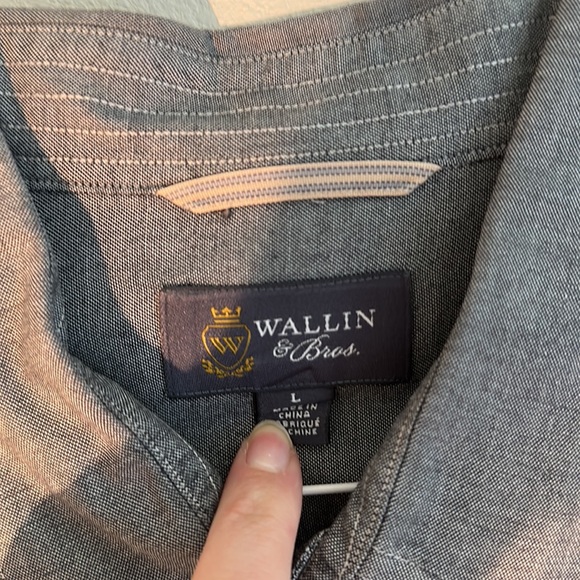 Grey button down - Picture 2 of 2